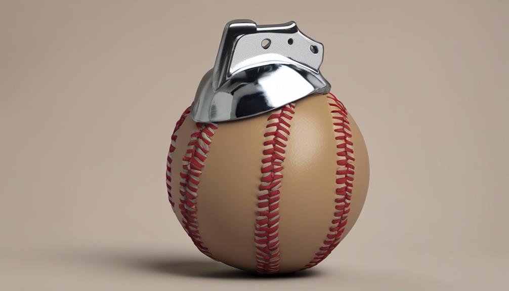 baseball shaped like grenade