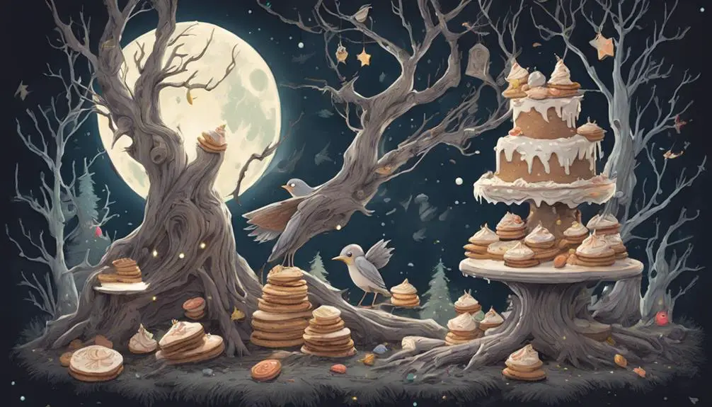 cake bird folklore traditions