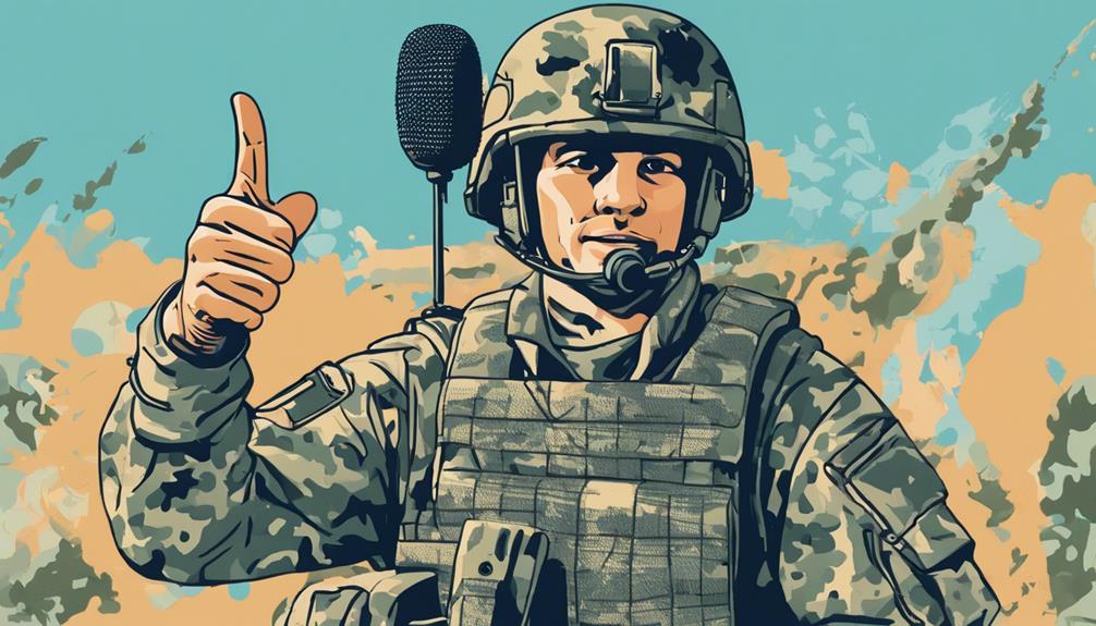 communication through military jargon