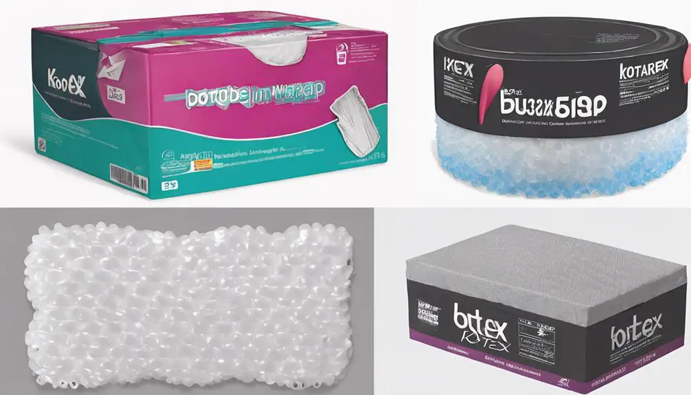 comparing different types of packing materials