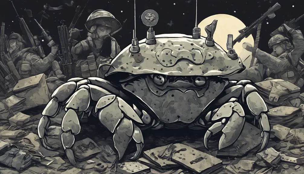 crabs in military symbolism
