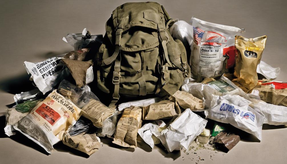 field rations for soldiers