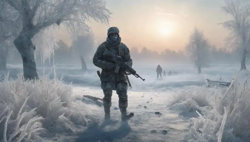 frozen toes in combat