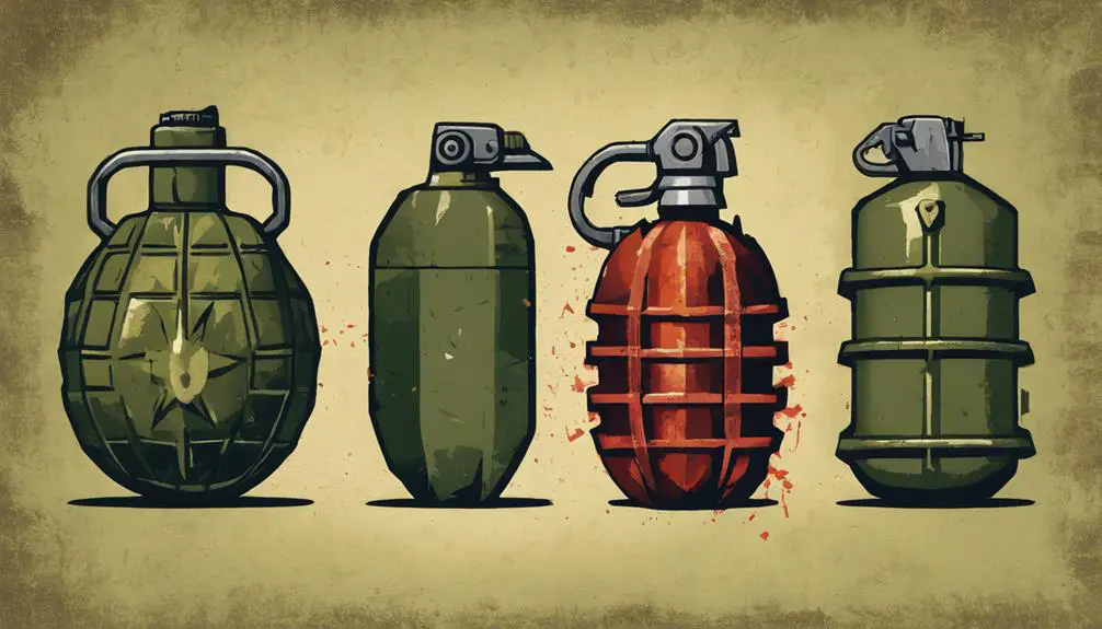 grenade types and names