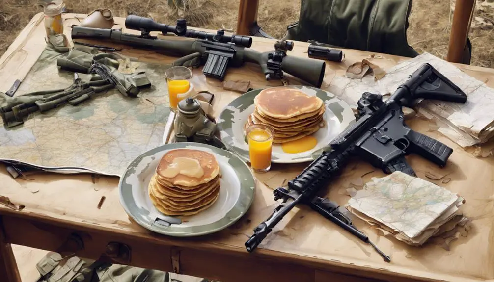interpretations of military breakfast