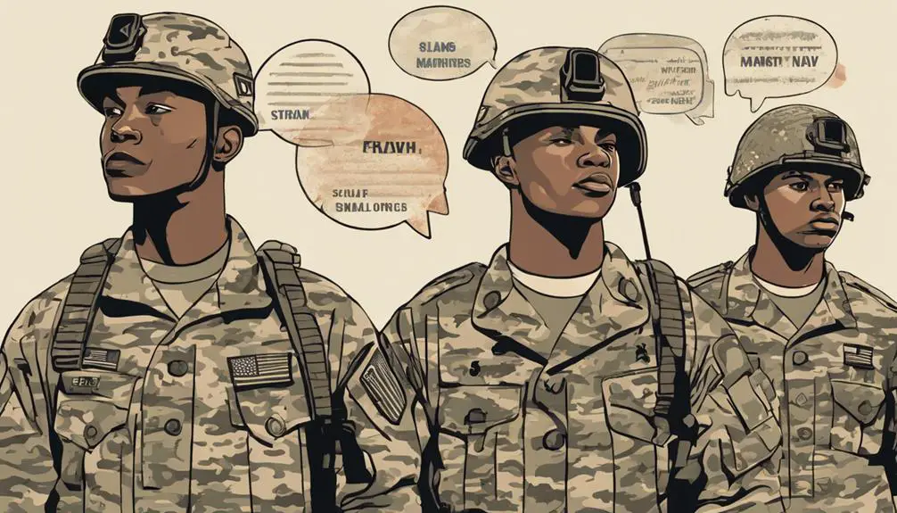 military branch slang diversity