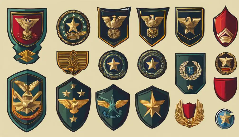 military ranks and roles