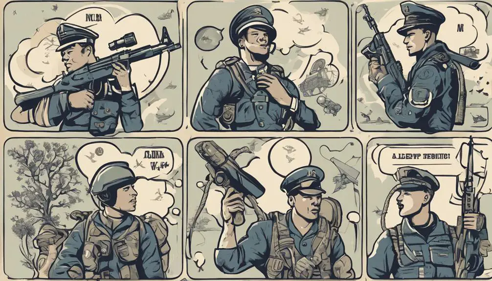 military slang by branch