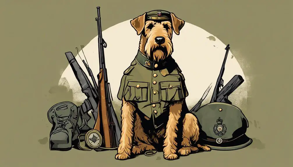 military slang for airedale