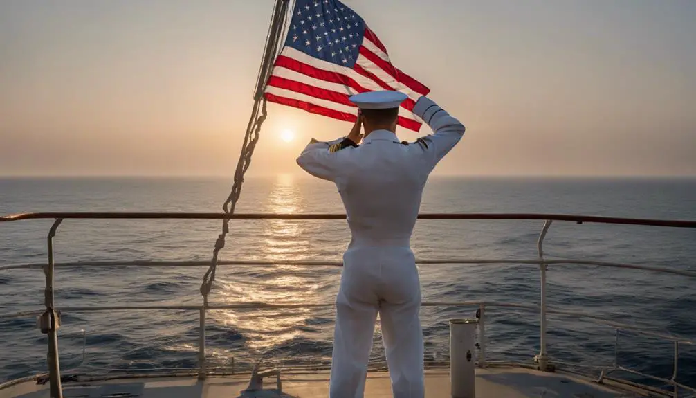 navy morning greeting tradition