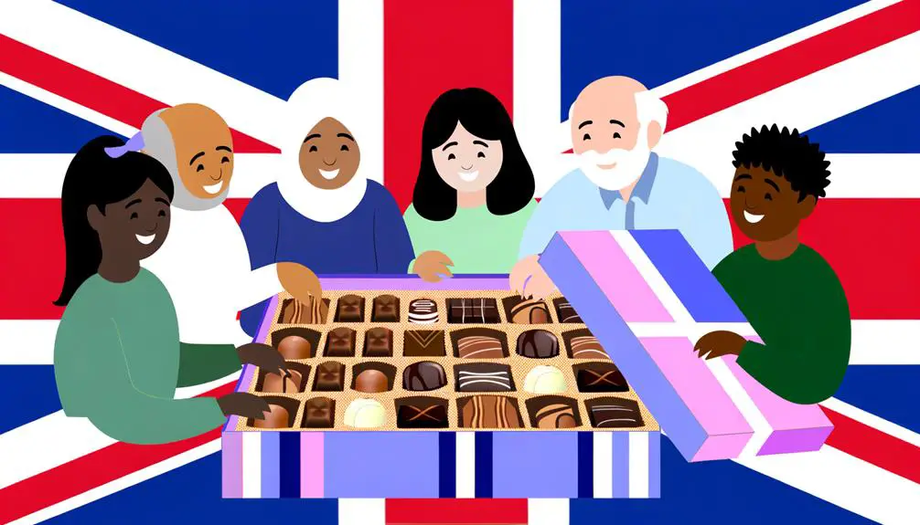 sharing british sweets abroad